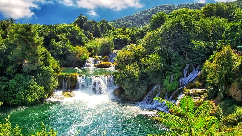 Der Krka - Nationalpark bei Šibenik in Kroatien
