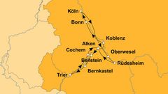 Ihre Reiseroute