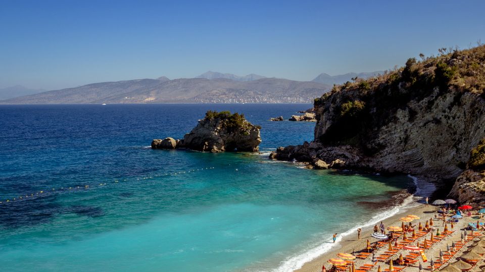 Strand in Albanien