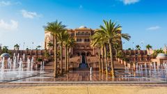 Emirates Palace in Abu Dhabi