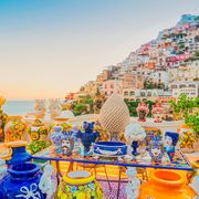 Positano, bunte Keramik