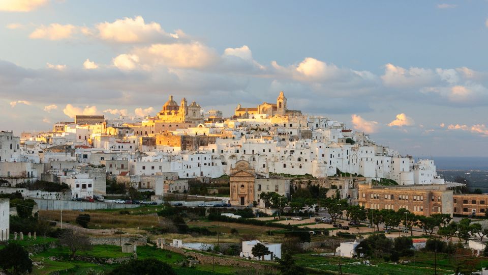 Blick auf Ostuni