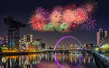 Glasgow Feuerwerk