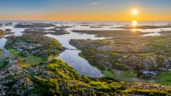 Golfplatz Fjällbacka an der schwedischen Westküste