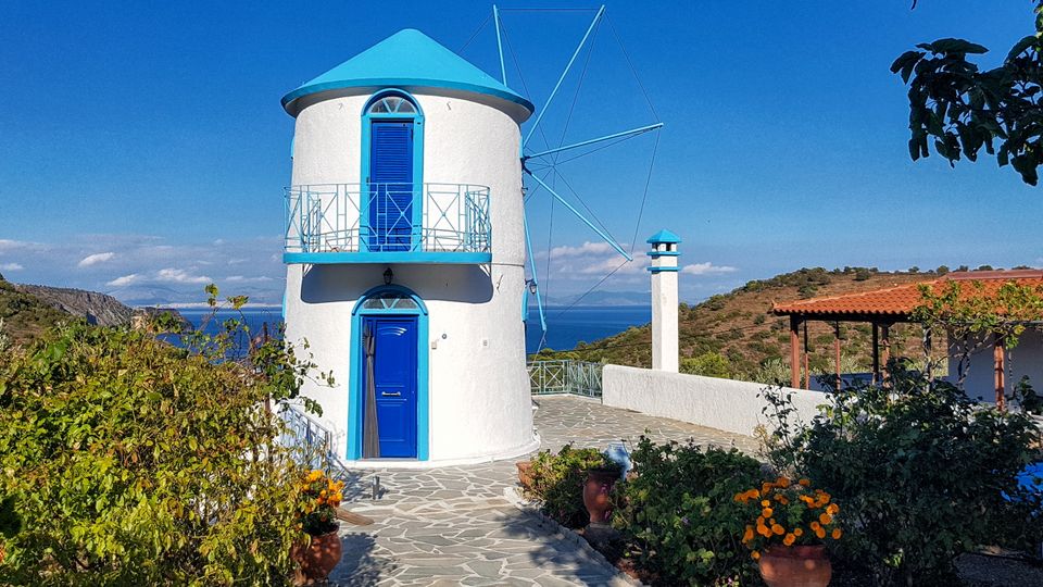 Windmühle auf Ägina