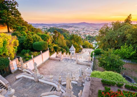 Wallfahrtsheiligtum Bom Jesus do Monte in Braga