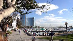 Downtown Seaport Village Marina San Diego