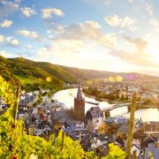 Bernkastel-Kues und Weinberge entlang der Mosel ©DZT, Francesco Carovillano Bernkastel-Kues und Weinberge entlang der Mosel