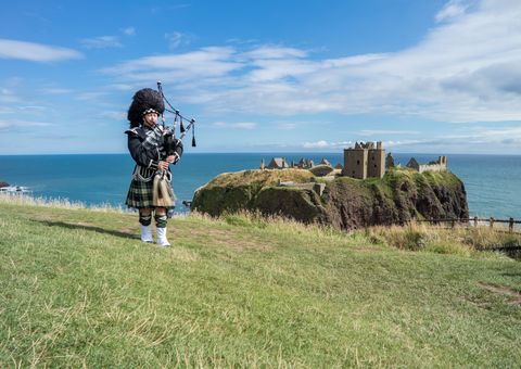 Schottland und sein Dudelsack
