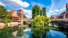 Nürnberg, Henkersteg und Weinstadel