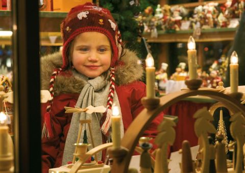 Auf dem Weihnachtsmarkt