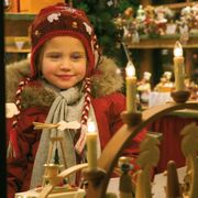 Auf dem Weihnachtsmarkt