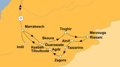Ihre Reiseroute