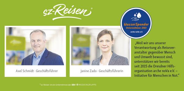sz-Reisen WasserSpender Unternehmen 2021