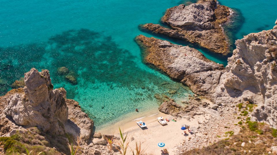 Costa degli dei Strand