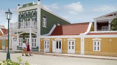 Kolonialfassaden in Oranjestad ©
