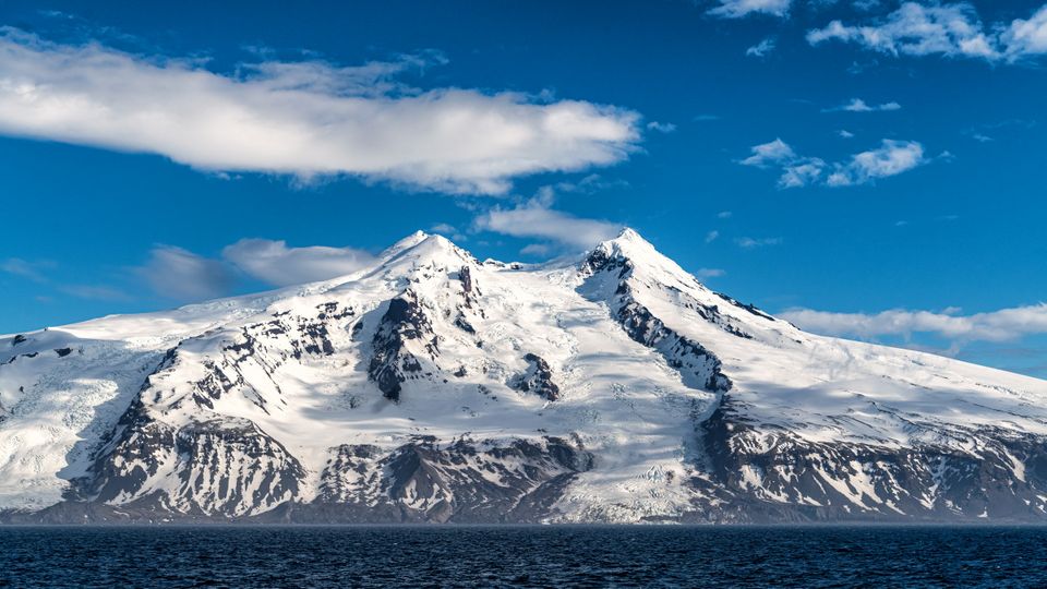 Vulkan Richtung Grönland Jan Mayen