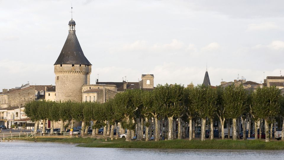 Mittelalterliche Festung von Libourne-Stadt
