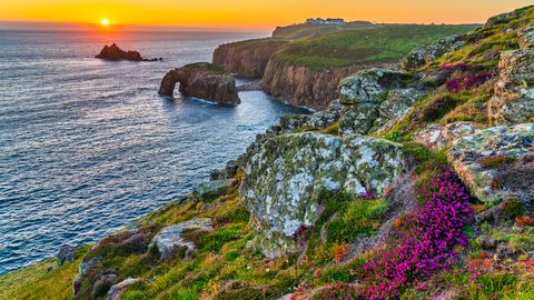 Sonnenuntergang bei Lands End