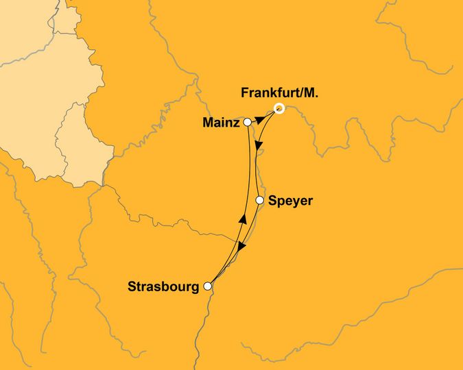 Ihre Reiseroute