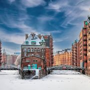 Speicherstadt Hamburg im Winter