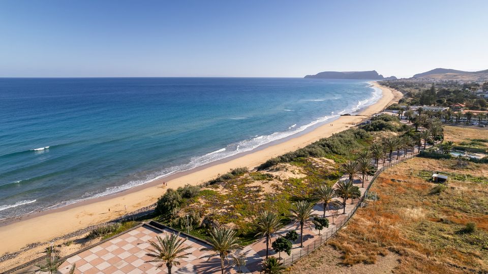 Sandstrand auf Porto Santo