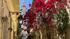 Altstadt von Rethymno mit Moschee, Kreta
