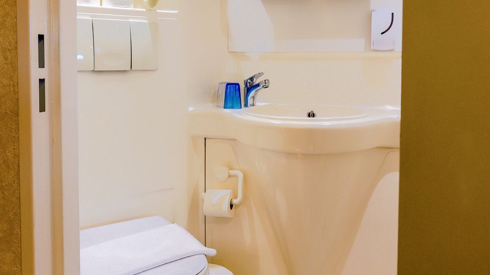 Einzelkabine mit Badezimmer Hauptdeck (Beispiel) - MS Michelangelo