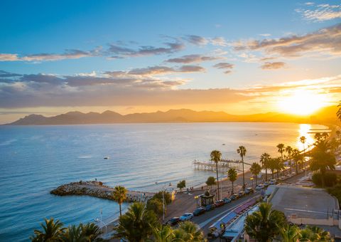 Cannes, Abendstimmung