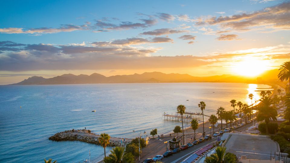 Cannes, Abendstimmung