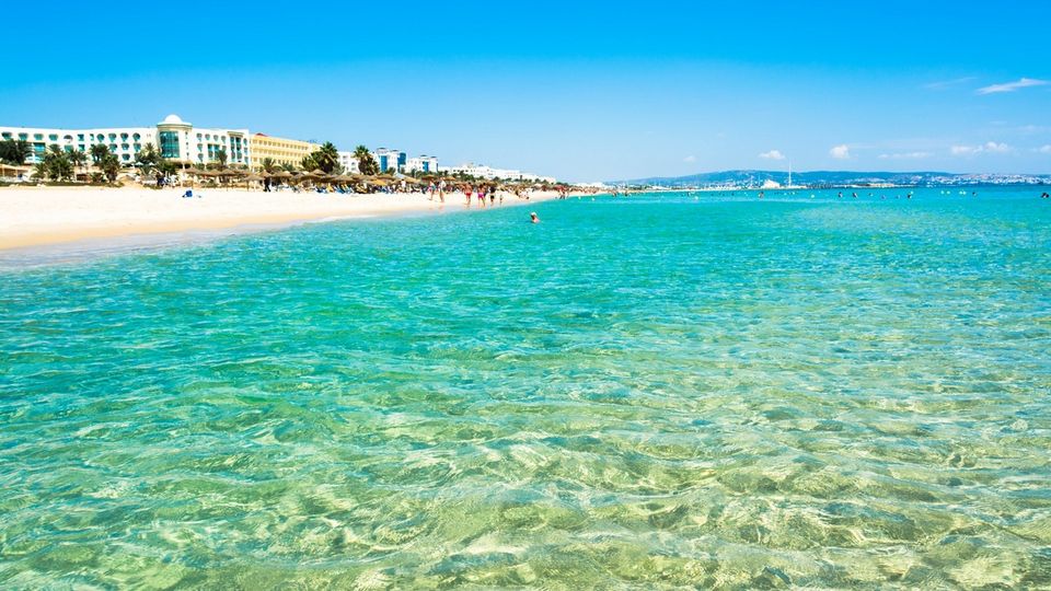 Strand in Tunesien