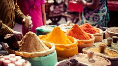 Traditionelle Gewürze in Indien
