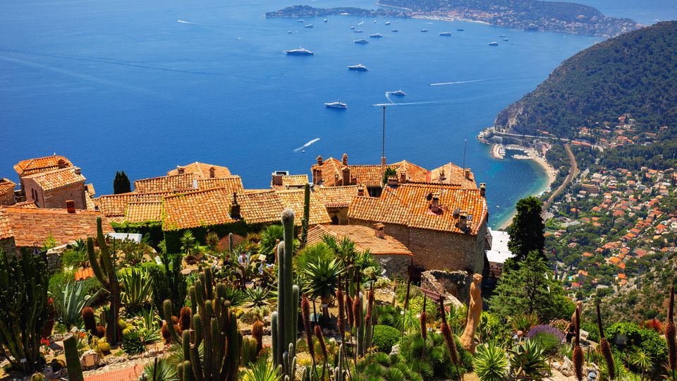 Stadt Èze, Cote d`Azur