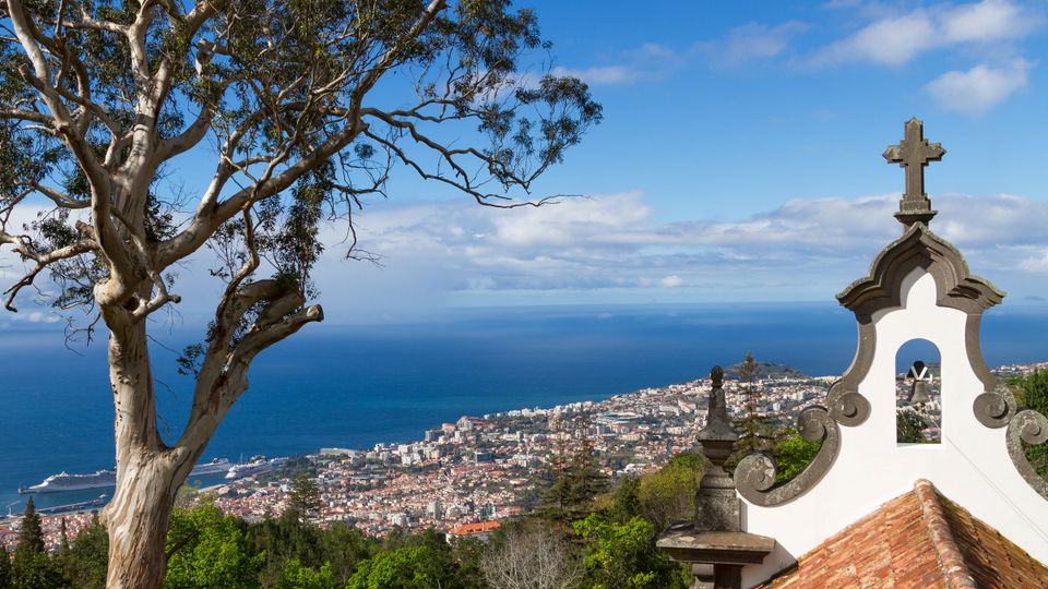 Monte, Blick auf Funchal