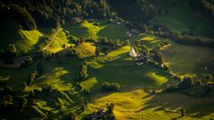 Almlandschaft bei Matrei in Osttirol