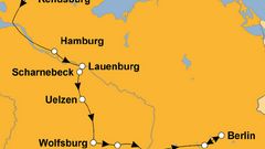 Ihre Reiseroute