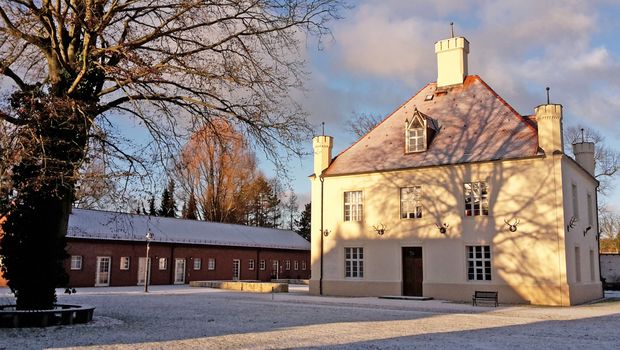 Jagdschloss Schorfheide im Winter