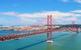 Brücke des 25.April in Lissabon 