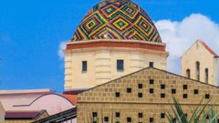 Kuppel von Jesuiten Kirche, Alghero, Sardinien