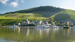 Blick auf den Stadtteil Bernkastel