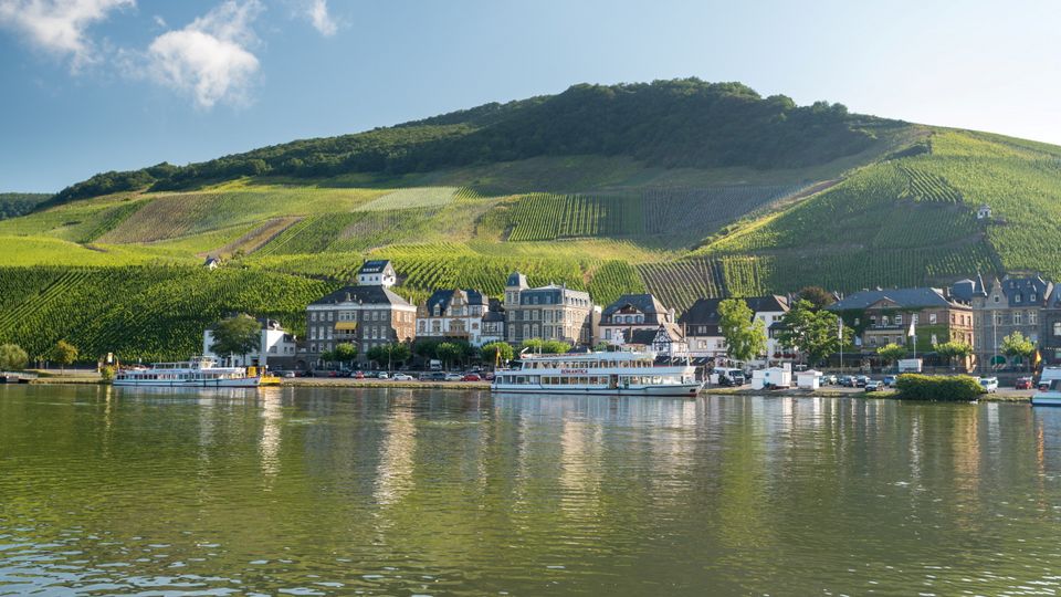 Blick auf den Stadtteil Bernkastel