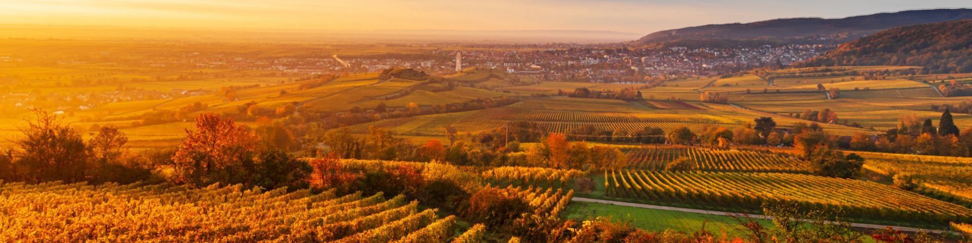 Sonnenuntergang bei einer Herbstreise mit sz-Reisen