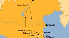 Ihre Reiseroute