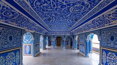 Blauer Raum Chandra Mahal im Stadtpalast