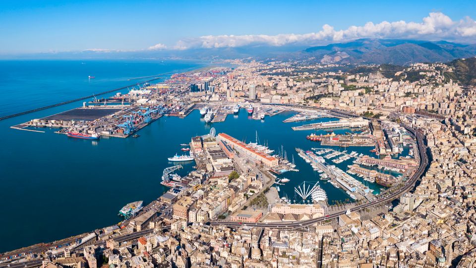 Genua Hafen