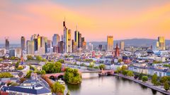 Frankfurt am Main, Skyline und Main
