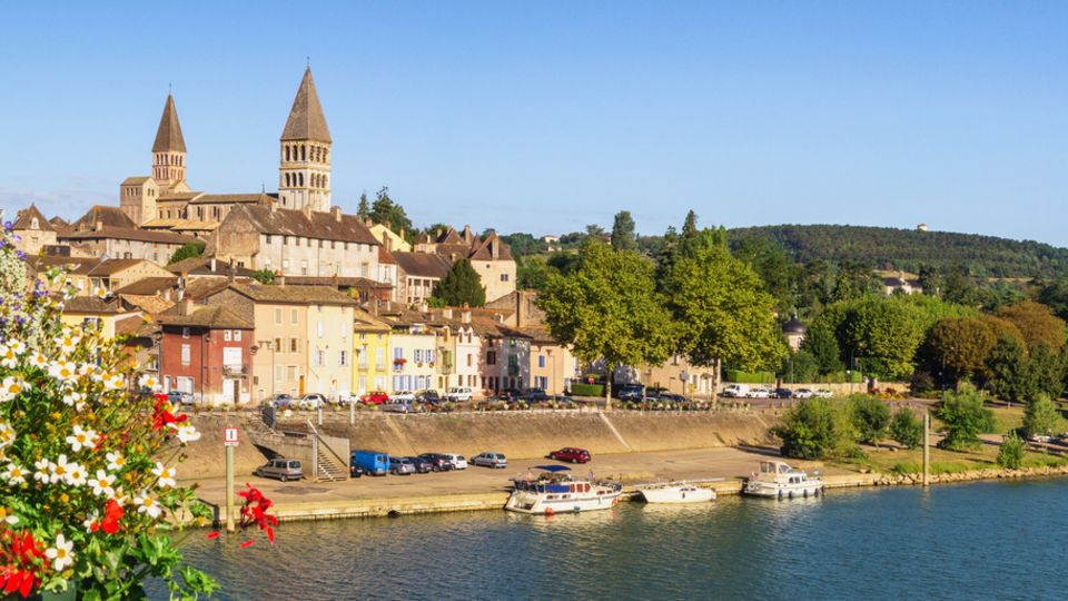 Panorama of Tournus, France ©