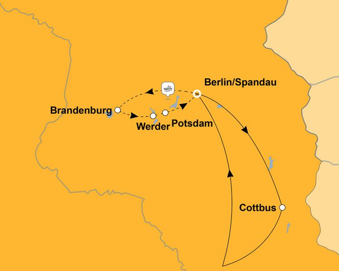 Ihre Reiseroute