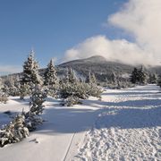 Riesengebirge im Winter
