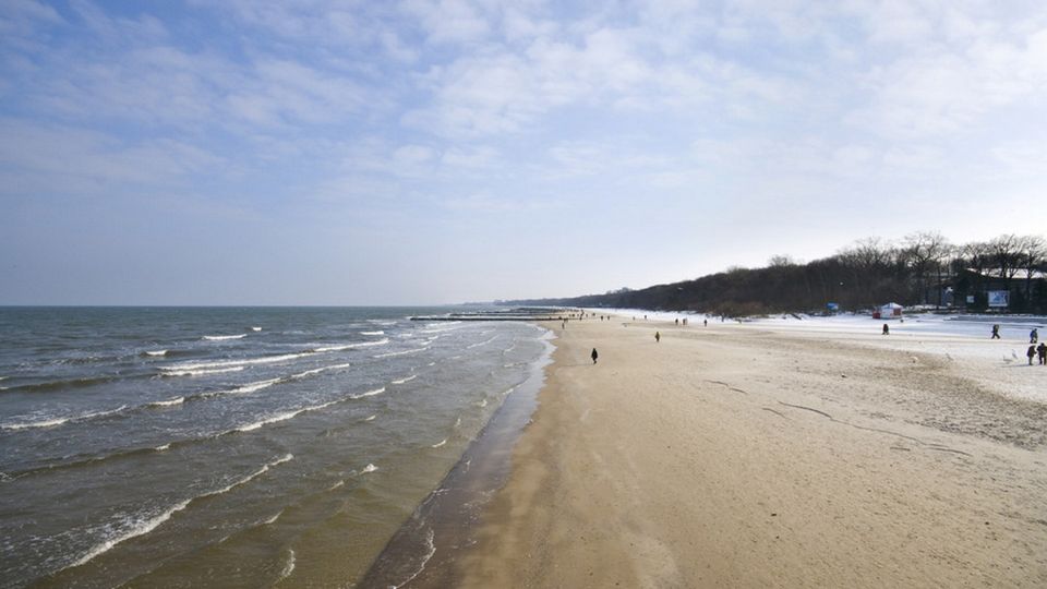 Strand in Kolberg